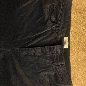 Loft navy valour straight leg pants size 14.